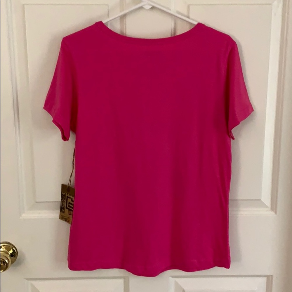 MetroZone Hot Pink Graphic Tee - Picture 2 of 4